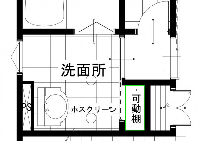 洗面収納のススメ 3つの すき間 を利用して効率的な採用を 愛知半田店のブログ 注文住宅のユニバーサルホーム