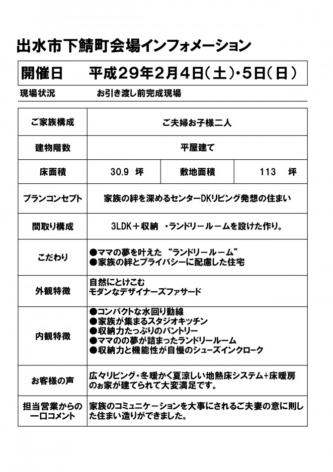 ３内山様インフォメーション1,31出