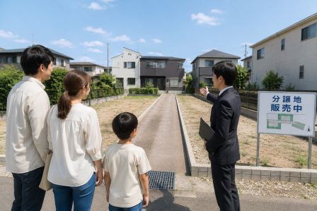 住宅地販売の案内