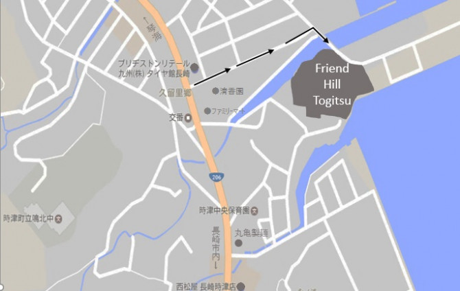 フレンドヒル地図