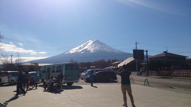 富士山（山梨側）
