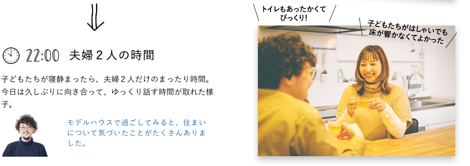 22:00 夫婦２人の時間