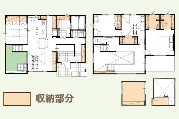 収納 で暮らしが決まります Kiduki きづき 注文住宅のユニバーサルホーム