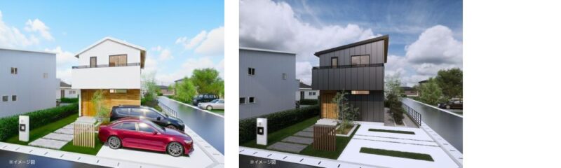 東郷 外観パース①②