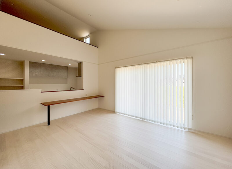 家事動線も考慮した収納スペース