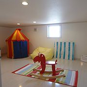 5.4帖の子供部屋は、お子様の個室にピッタリサイズ。
