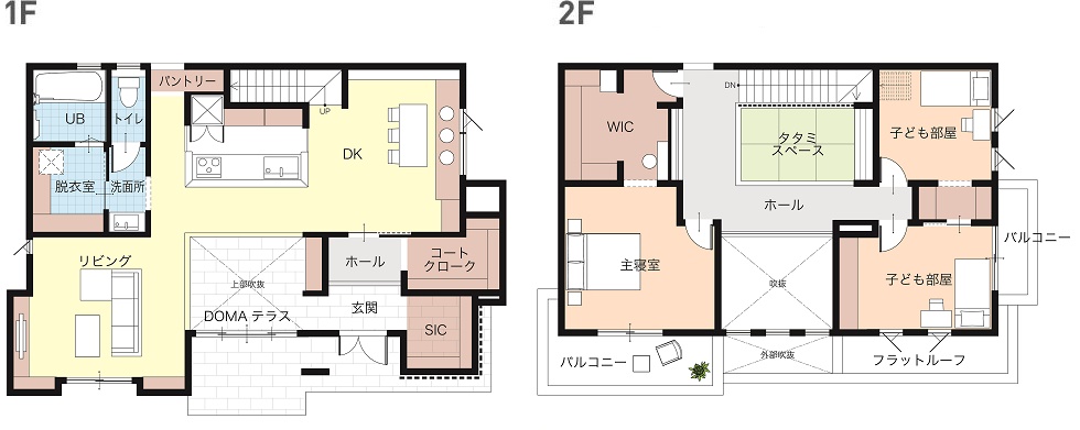 モデルハウス（住宅展示場）横浜平沼店の間取り