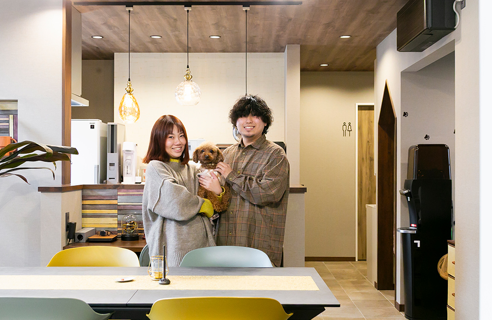 ご夫婦と愛犬