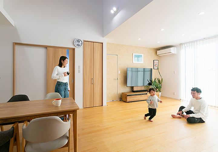 case 45 ピラティススタジオと住まいをひとつに 家族の夢を叶えた平屋