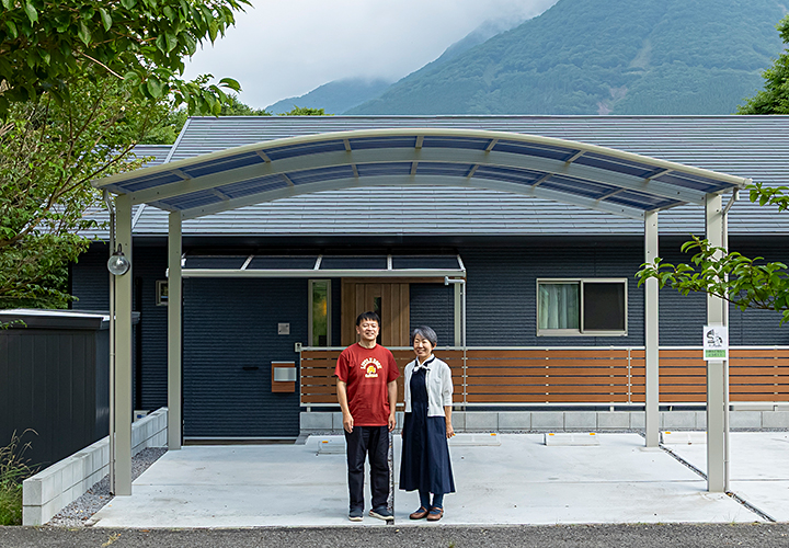case 47 名峰を望む高原に建てた、音楽喫茶のある平屋 夫婦で叶えたセカンドライフ