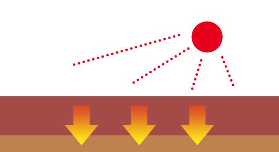 地球に降り注ぐ太陽の恵み