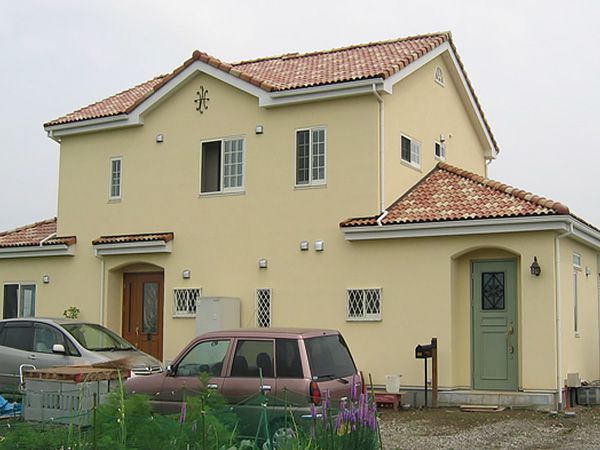 本格的プロヴァンスの2世帯住宅 注文住宅 建築実例 事例 ユニバーサルホーム