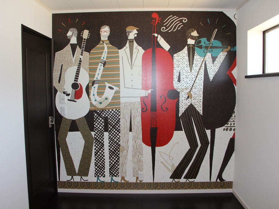 音楽室のある家 注文住宅 建築実例 事例 ユニバーサルホーム